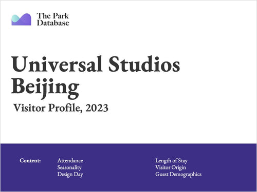 Universal Studios Beijing Attendance Profile & Demographics (2023)
